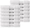 COTTON CRAFT Ultra Soft Washcloths - 12 Pack - 12x12-100% Cotton Facecloths