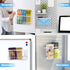 NiHome Magnetic Metal Basket Organizers 2PCS, Versatile Storage for Kitchen & Office, Holds Up to 14 lbs, Space-Saving