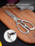 Kitchen Scissors, Forged Stainless Steel Heavy Duty Kitchen Shears, Dishwasher Safe Cooking Scissors for Meat, Poultry