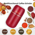 Electric Coffee Grinder, 2.8 oz, Stainless Steel Blades for Beans, Spices, Herbs, Grains, Nuts, Black