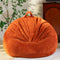 Large Stuffed Animal Storage Bean Bag Chair, 3 ft Giant Heavy Soft Corduroy Cover for Kids, Living Room Sofa