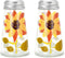 Grant Howard 39013 Hand Painted Tapered Salt and Pepper Shaker Set, Sunflowers, Yellow