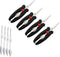 Criativo live Seafood Scissors and Crab Crackers Set - 8 Piece Stainless Steel Lobster