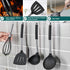 Silicone Cooking Utensil Set, Umite Chef 15pcs Non-stick Kitchen Utensils Set, Best Cookware with Stainless Steel