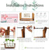Bulb 3 Bulb XXXFLOWER Plant Terrarium with Wooden Stand, Air Planter Glass Vase Metal Swivel Holder Retro Tabletop