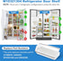UPGRADED W10321304 Refrigerator Door Shelf Bin, Compatible with Whirlpool, Replaces WPW10321304