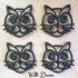 Cat Trivet - Black Cast Iron - Kitchen & Dining Table Accessory - Housewarming & Cat Lover Gifts - 6.6 by 6.3 in