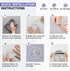 KINCMAX Premium Adhesive Soap Holder for Shower Wall, Drill Free Stainless Steel Soap Caddy with Adhesive Sticker