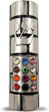 Protection CAR MEZUZAH with Travelers Prayer Scroll, Hoshen Mezuza from Jerusalem Art Judaica Gift