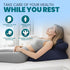 BNTHN Memory Foam Wedge Pillow - Ergonomic Reading & Bed Wedge Pillow for Sleeping, Back Support, Acid Reflux, and Leg