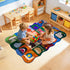 Ythropon Playroom,3x5 Kids Rugs for Feet Upgrade Ultra Non Slip Area Rug, Washable Play Mat Rug Cute Animal Carpet