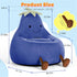 4-12 31 Inch, DUMOS Kids Bean Bag Chair, Stuffed Toddler Couch with Faux Rabbit Fur Cover for Teens & Kids, Comfy Lazy