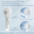 Portable Mini Fan with Mist, Rechargeable Handheld Misting Fans for Travel, Office, Outdoor Use