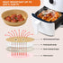 Air Fryer Paper Liners Disposable: 125PCS Non-Stick Parchment Paper for Baking, Roasting, Microwave (8IN-Round)