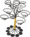 Yardwe Aluminum Wire Flower Stand, Air Plant Planter Holder for Tabletop Display and Decoration