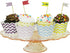AllyDrew Standard Size Chevron Cupcake Wrappers, Set of 20, Blue