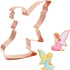 Garden Fairy Cookie Cutter, 4.5 Inch, Handcrafted in USA by The Fussy Pup