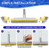 20'' POOLAZA Pool Brush, Heavy Duty Pool Brushes for Cleaning Pool Walls & Floors, Premium Pool Brush Head for Inground