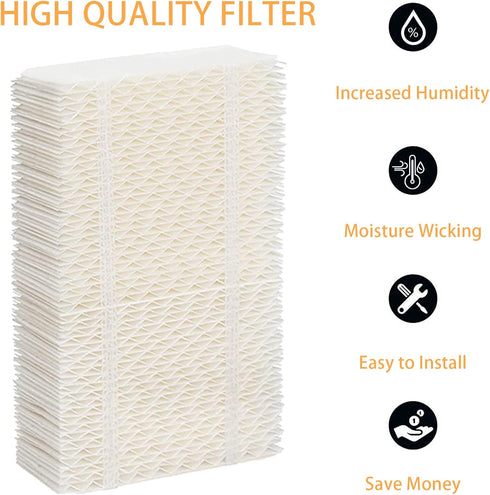 HIFROM 4Pack Humidifier Wick Filter Replacement 14909 for Sears Kenmore 14912, 32-14912, 42-14912