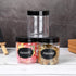 8 OZ Plastic Jars with Lids - 24 Pack Clear Containers for Kitchen and Household Food Storage, BPA Free