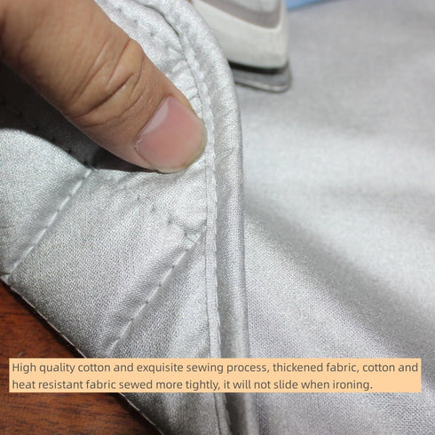 Ironing Mat Blanket, Portable Travel Ironing Pad, Quilted Heat Resistant Cover for Washer, Dryer, Table Top 33"X19"
