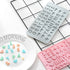 Verdental Silicone Letter and Number Candy Molds Set of 2 Non-stick Chocolate Molds for Happy Birthday Cake Decorations