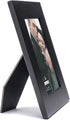 Malden 4x6 Picture Frame, Real Wood Molding, Extra Wide, Black, Real Glass