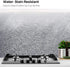 Kitchen Backsplash Sticker, Aluminum Foil Orange Peel Texture Wallpaper, Waterproof Removable DIY