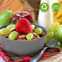 EI 8pcs Wheat Straw Bowls, 28oz Unbreakable Reusable Plastic Bowls, Microwave and Dishwasher Safe, BPA Free