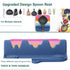 Silicone Spoon Rest, Kitchen Utensil Holder with Drip Pad, 3-Groove Upgraded Utensil Rest for Stove Top, Macaron Color