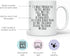 YouNique Designs Brother Coffee Mug, 11 Oz, Funny Gifts from Sister, Birthday Gifts for Brother Adult