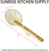 Round Brass Spider Strainer/Skimmer, 7"