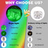 50FT 150 18 5 Gvwoxm LED Rope Lights, Colors with Timer, Modes, Waterproof Plug-in Remote Control Camping String Lights