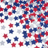MOWO Silver Blue and Red Star Confetti Table Decoration for 4th July Independence