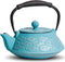 Cast Iron Teapot, Japanese Tea Pot with Infuser for Loose Leaf, Tea