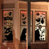 Joy Bang Halloween Window Clings - Large Scary Window Silhouette Stickers Decals, Spooky Monster Zombie Window Clings, Halloween Window Decor, Halloween Window Decorations by Joy Bang