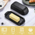 AONCO Butter Dish with Lid, Unbreakable Butter Keeper Container for Countertop, BPA-free, Microwave/Dishwasher Safe