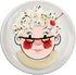Genuine Fred MS. FOOD FACE Kids' Ceramic Dinner Plate