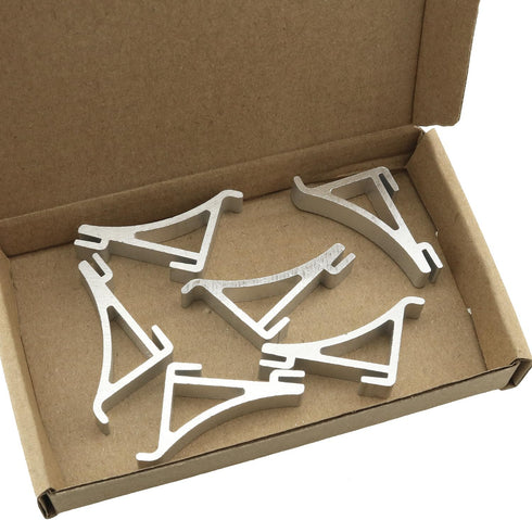 Freezer Shelf Clip ZZLZX, 6PCS Cooler Shelf Brace Clips for Refrigerator Support