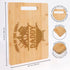 King Of The Grill Cutting Board For Daddy Griller - Grandpa Gift - Daddy's Bbq - Grilling Gift For Men - Fathers Day Cutting Board - Grill Master - Best Daddy Cutting Board
