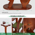 9 Tiers Small Windowsill Plant Shelf Indoor,Bamboo Succulent Plant Stand for Desk,Multi-Layered Tabletop Plant Holder