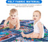 Houkiper Kids Carpet Playmat Rug, Foldable Anti Slip Kids Rug for Playroom, Multiple Themes for Boys and Girls, 70×80CM