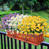 Artificial Daisies Flowers 4 Bundles Yellow UV Resistant Fake Foliage Greenery Faux Plants for Indoor Outdoor Decor