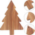 Amosfun Christmas Tree Charcuterie Board, Wooden Appetizer Tray, Holiday Cheese Board, Sushi Serving Tray