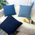 Booque Valley Throw Pillow Covers, Pack of 2 Super Soft Decorative Stretchy Cushion Covers for Sofa Bed Car Chair (Grey