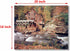 Glade Creek Mill Nature Trees Landscape Wall Decor Art Print Poster (16x20)
