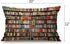 Solekla 12" 20" Library Bookshelf Farmhouse Pillow Covers x Lumbar Pillow Covers Home Decorative Cotton Linen Cushion