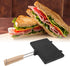Hand Sandwich Maker, Nonstick Double Sided Baking Pan, Panini Presser Flip Grill Pan for Breakfast Toaster