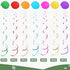 30 Pieces Spring Summer Insects Hanging Swirl Decorations, Butterfly Sunflower Bug Birthday Party Ceiling Decorations