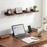 5X5 Inches Set 4, Fixwal Small Shelf for Wall, Floating Shelves of Rustic Wood Small Wall Mounted Shelves for Bedroom